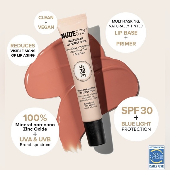 NUDESTIX Nudescreen Lip Primer SPF 30 - Picture 3 of 3